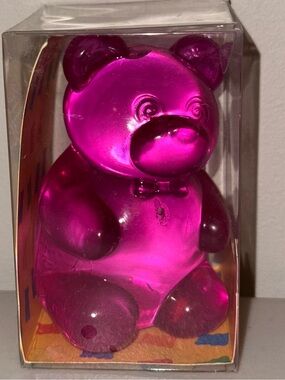 Squeeze Gummy Bear - Pink NWT